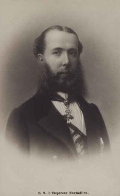 Kaiser Maximilian von Mexiko (s/w Foto) von English Photographer