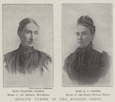 Englische Krankenschwestern am russischen Hof von English Photographer