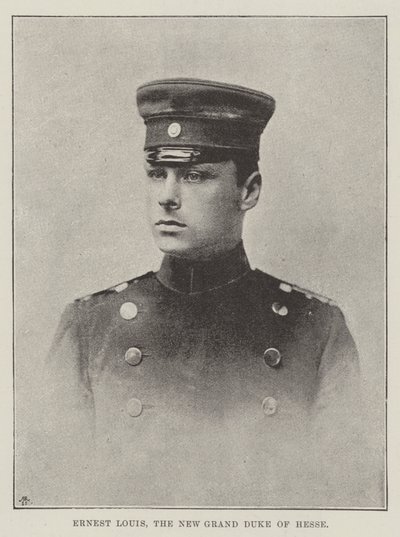 Ernst Ludwig, der neue Großherzog von Hessen von English Photographer