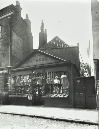 Evelyn Street: bei Deptford High Street, London, 1899 von English Photographer