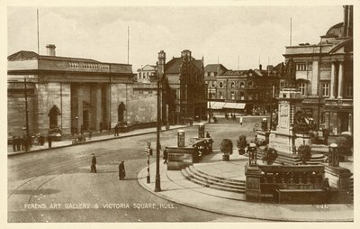 Ferens Kunstgalerie, Victoria Square, Hull von English Photographer