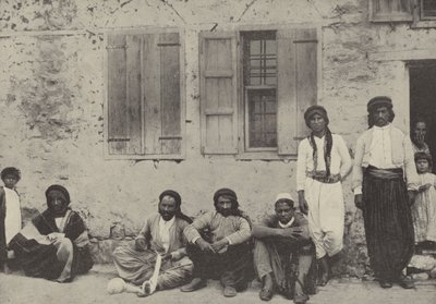 Fischer beim Netzeflicken, Tiberias von English Photographer