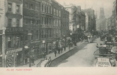 Fleet Street, London von English Photographer
