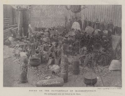 Gefunden auf dem Schlachtfeld von Magersfontein von English Photographer