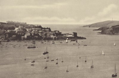 Fowey, Batterie und Polruan-Turm von English Photographer