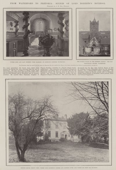 Von Waterford nach Pretoria, Szenen aus Lord Robertss Kindheit von English Photographer