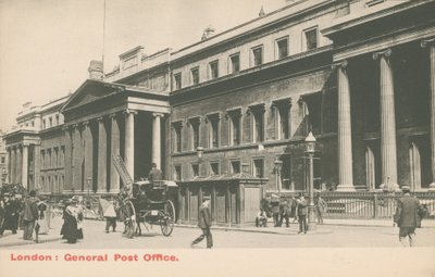 Hauptpostamt, London von English Photographer