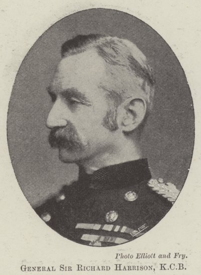General Sir Richard Harrison, KCB von English Photographer