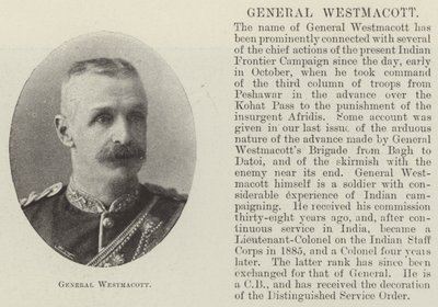 General Westmacott von English Photographer