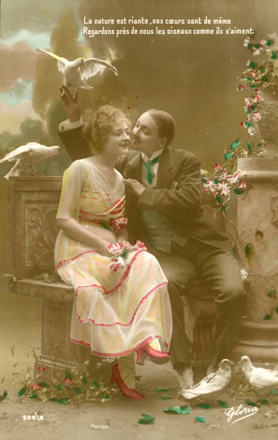 Glamour-Postkarte von English Photographer