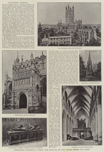 Kathedrale von Gloucester von English Photographer