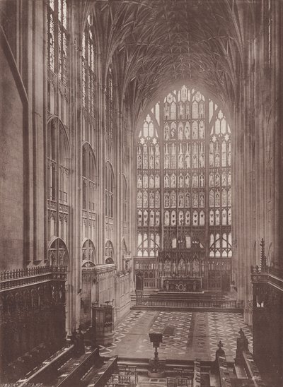 Gloucester: Die Kathedrale, Chor Ost von English Photographer