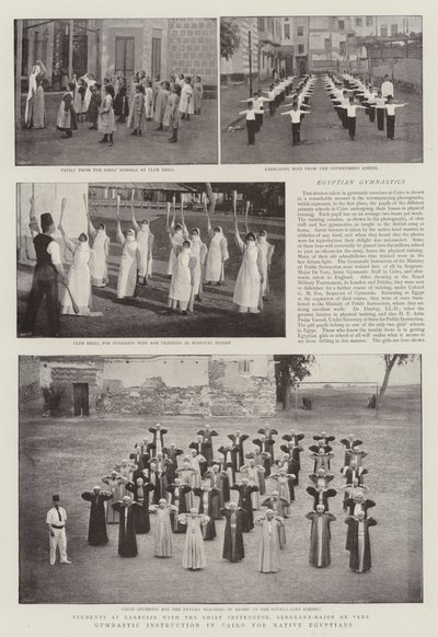 Gymnastikunterricht in Kairo für einheimische Ägypter von English Photographer
