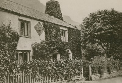 Hartley Coleridges Cottage, Grasmere von English Photographer