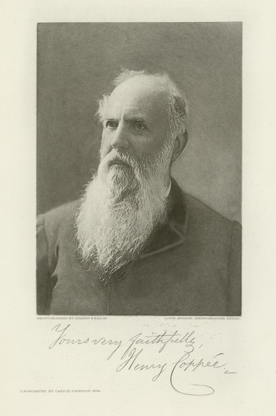 Henry Coppee (Schwarz-Weiß-Fotografie) von English Photographer