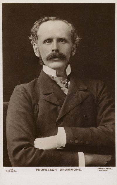 Henry Drummond (1850-1897), schottischer Evangelist, Schriftsteller und Dozent von English Photographer