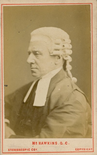 Henry Hawkins QC, 1. Baron Brampton von English Photographer