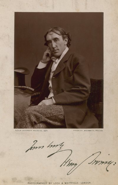 Henry Irving von English Photographer