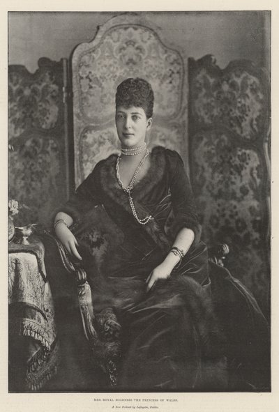 Ihre königliche Hoheit die Prinzessin von Wales von English Photographer