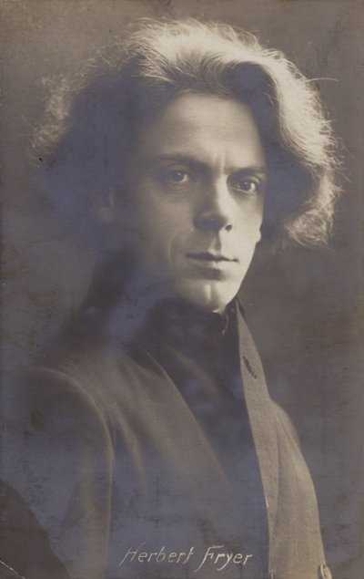 Herbert Fryer, englischer Komponist und Pianist (1877-1957) von English Photographer