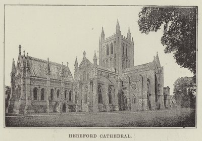 Kathedrale von Hereford von English Photographer