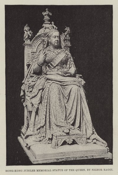 Hong-Kong Jubiläumsdenkmalstatue der Königin, von Signor Raggi von English Photographer