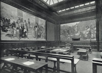 Houses of Parliament, der Moses Room, House of Lords von English Photographer