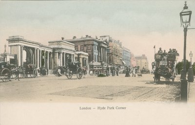 Hyde Park Corner, London von English Photographer