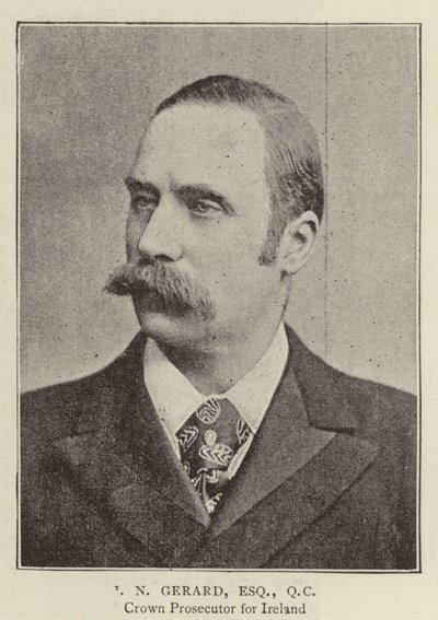J N Gerard, Esquire, QC von English Photographer