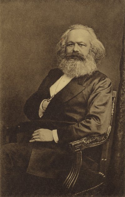 Karl Marx (1818-1883), deutscher Philosoph, Ökonom, Historiker und politischer Theoretiker von English Photographer