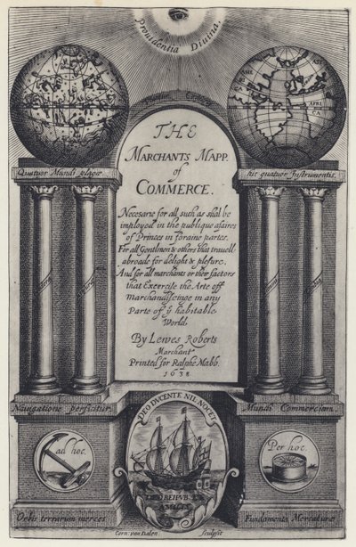 L. Roberts, Die Händlerkarte des Handels, R. Mabb 1638 (s/w Foto) von English Photographer