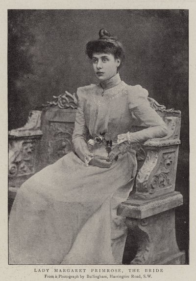 Lady Margaret Primrose, die Braut von English Photographer