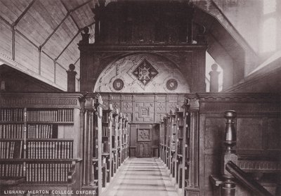 Bibliothek Merton College, Oxford von English Photographer