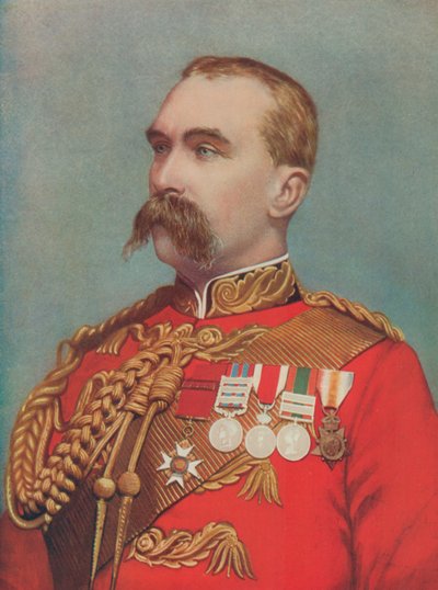 Generalleutnant Sir Alfred Gaselee. Befehlshaber der britischen Streitkräfte in China von English Photographer