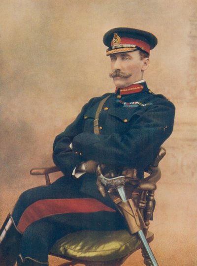Generalleutnant Sir H. C. Chermside, Kommandeur der Vierzehnten Brigade in Südafrika von English Photographer
