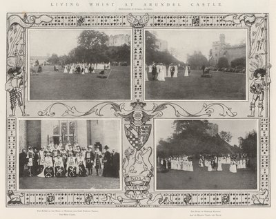Lebendiges Whist im Arundel Castle von English Photographer