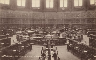 London, British Museum, Lesesaal von English Photographer