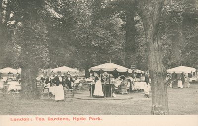 London, Teegärten, Hyde Park von English Photographer