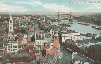 London vom Monument aus von English Photographer