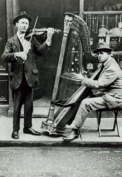 Straßenmusiker in London von English Photographer