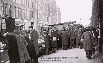 Straßenmärkte der Londoner Arbeiter von English Photographer
