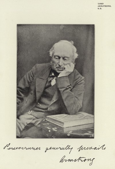 Lord Armstrong, KB von English Photographer
