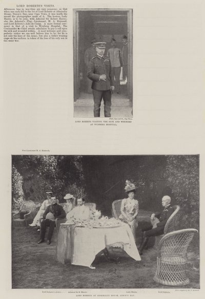 Lord Robertss Besuche von English Photographer