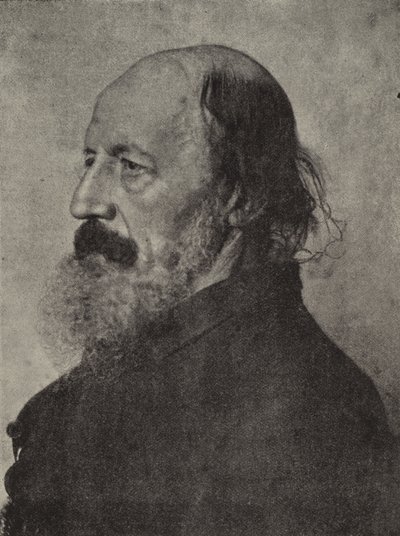 Lord Tennyson, Poet Laureate von English Photographer