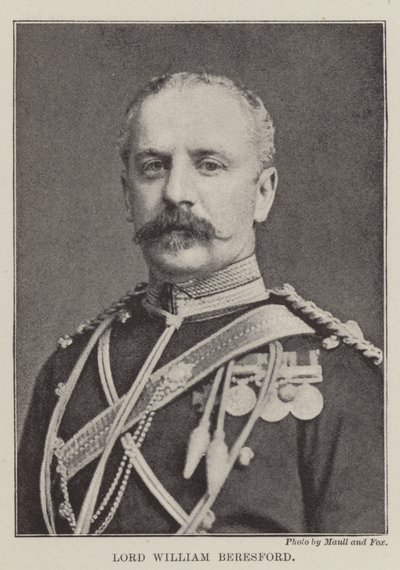 Lord William Beresford von English Photographer