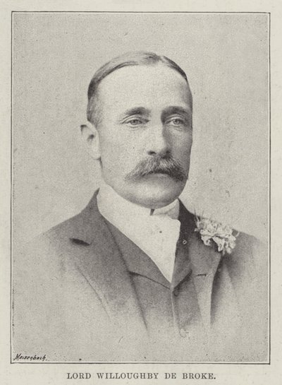 Lord Willoughby de Broke von English Photographer