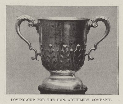 Loving-Cup für die Honourable Artillery Company von English Photographer