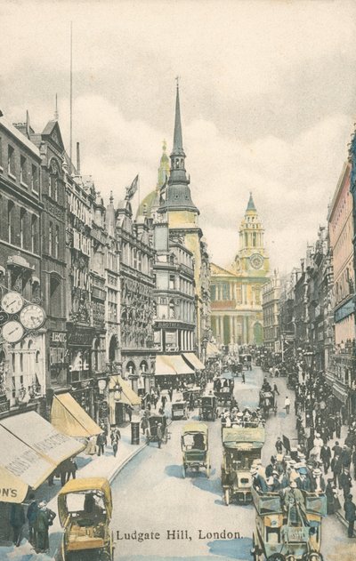Ludgate Hill, London von English Photographer