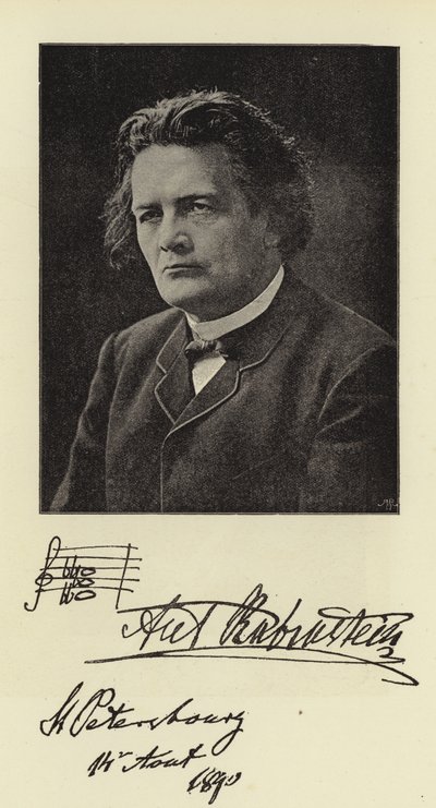 Herr Anton Rubinstein von English Photographer
