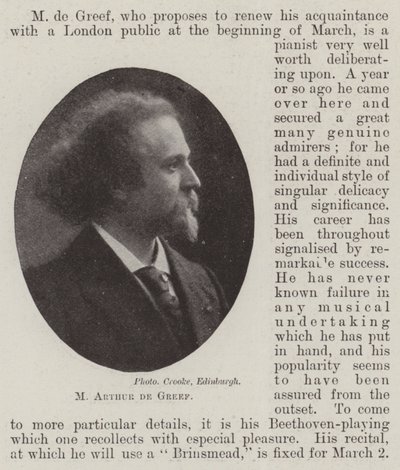 M Arthur de Greef von English Photographer